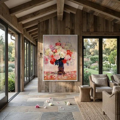 Soft Bouquet Canvas Art