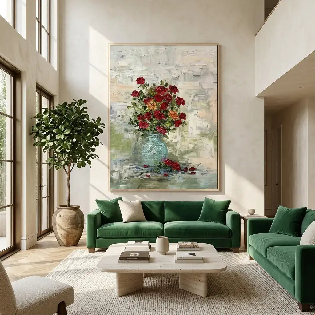 Red Roses Canvas Art