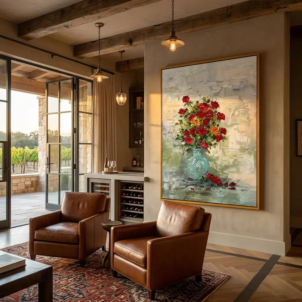 Red Roses Canvas Art