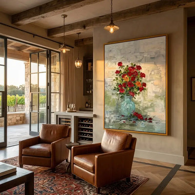 Red Roses Canvas Art