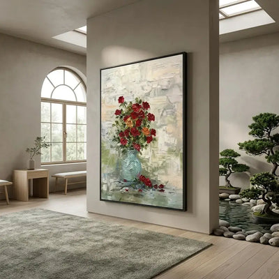 Red Roses Canvas Art