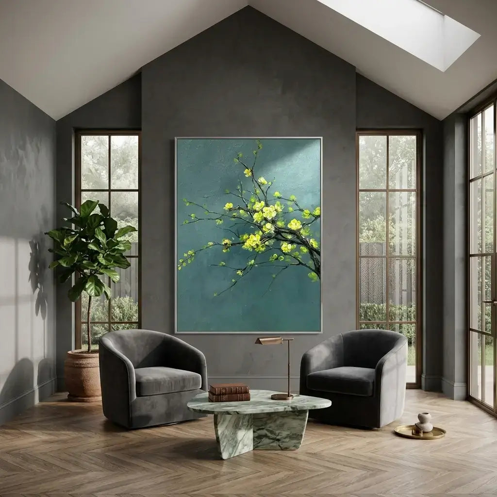 Spring Branch Canvas Art