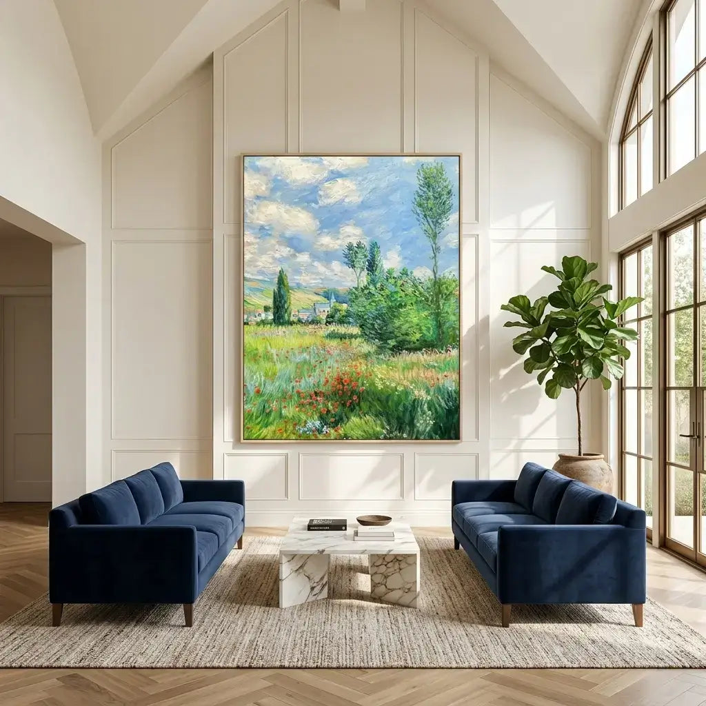 Meadow Path Canvas Art