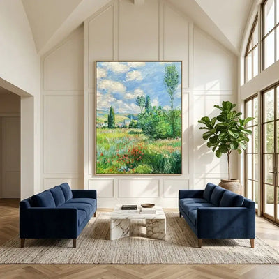 Meadow Path Canvas Art