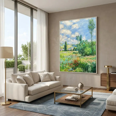 Meadow Path Canvas Art