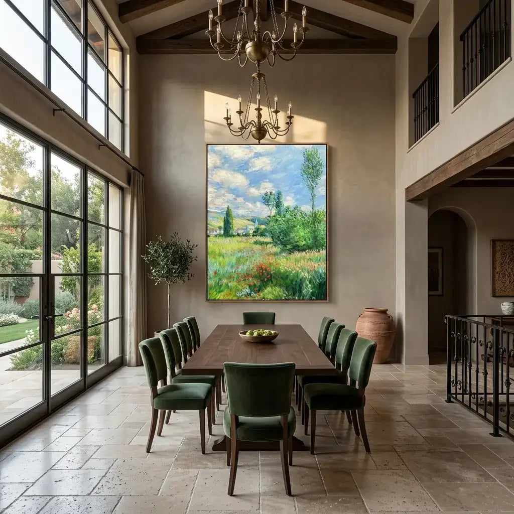 Meadow Path Canvas Art