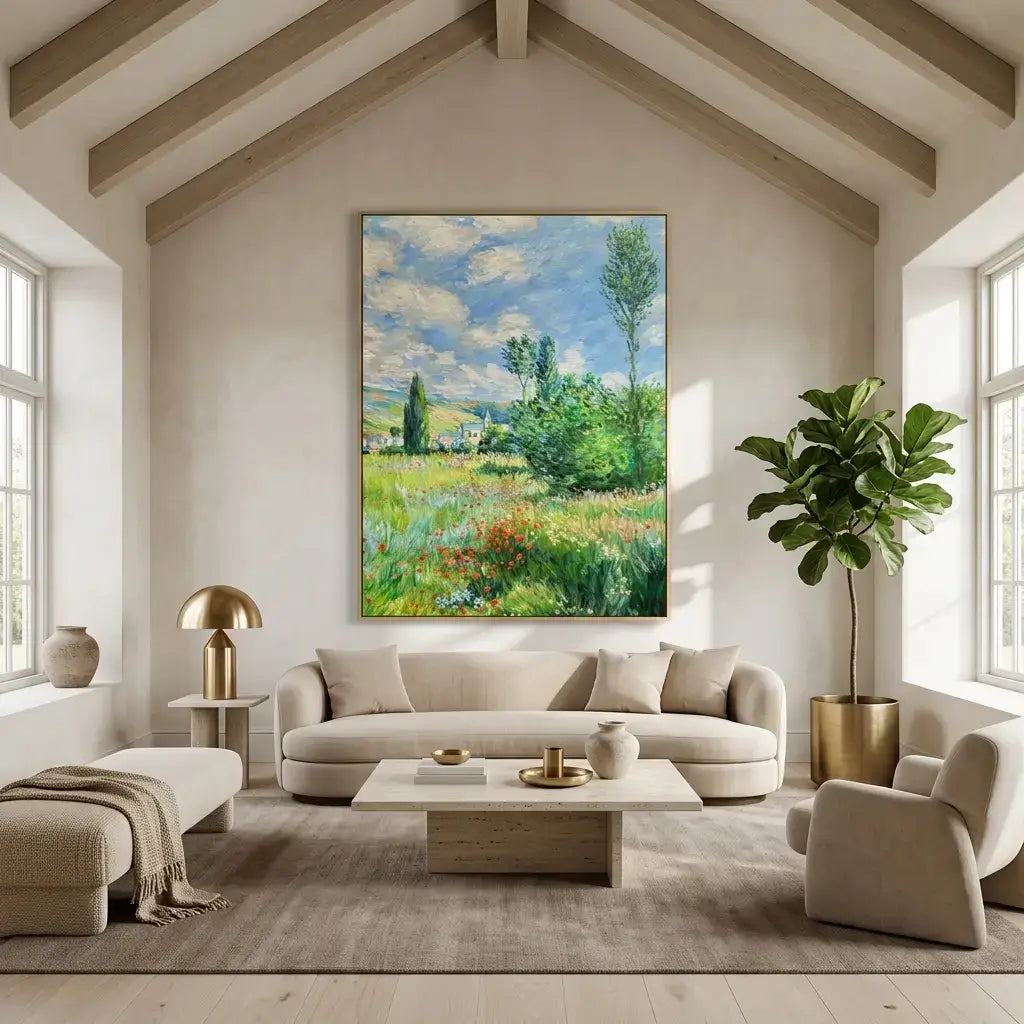 Meadow Path Canvas Art