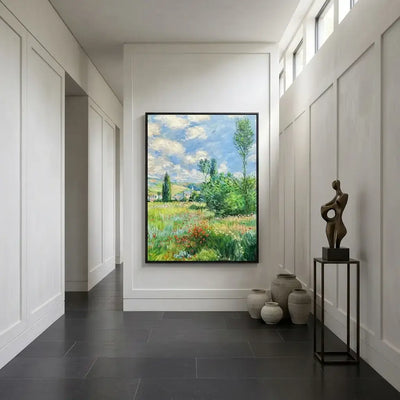 Meadow Path Canvas Art