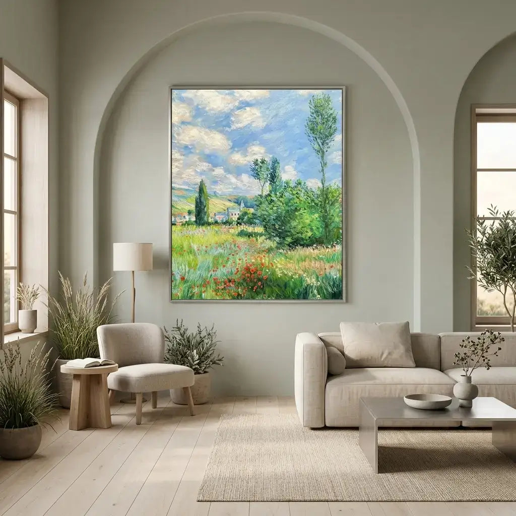 Meadow Path Canvas Art