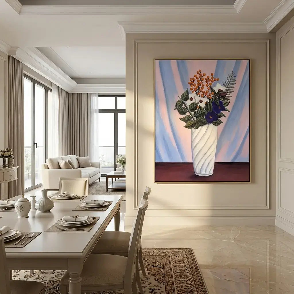 Lavender Still Life Canvas Art