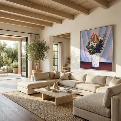 Lavender Still Life Canvas Art