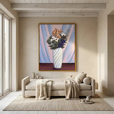 Lavender Still Life Canvas Art