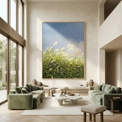Morning Meadow Canvas Art