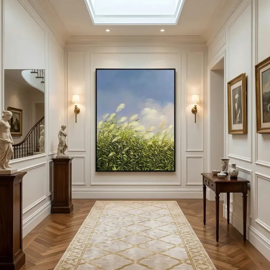 Morning Meadow Canvas Art