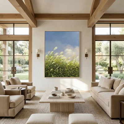 Morning Meadow Canvas Art