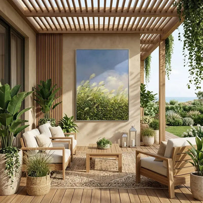 Morning Meadow Canvas Art