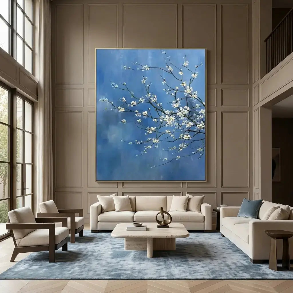 Blossom Sky Canvas Art