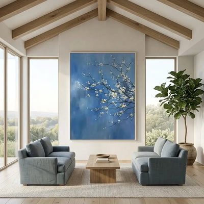 Blossom Sky Canvas Art