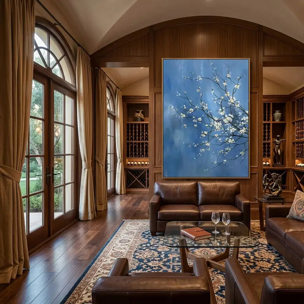 Blossom Sky Canvas Art