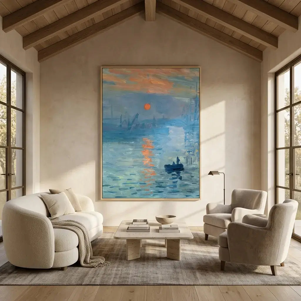 Evening Lake Canvas Art