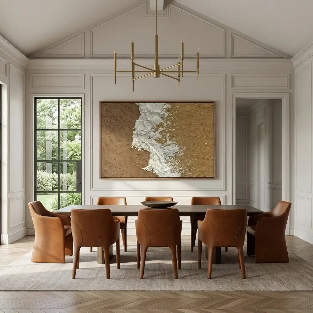 Golden Shore Canvas Art