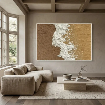 Golden Shore Canvas Art