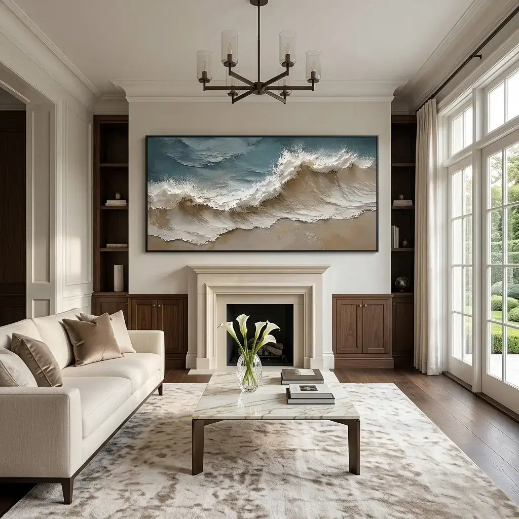 Rolling Waves Canvas Art