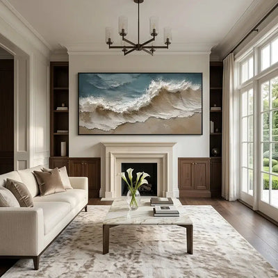 Rolling Waves Canvas Art