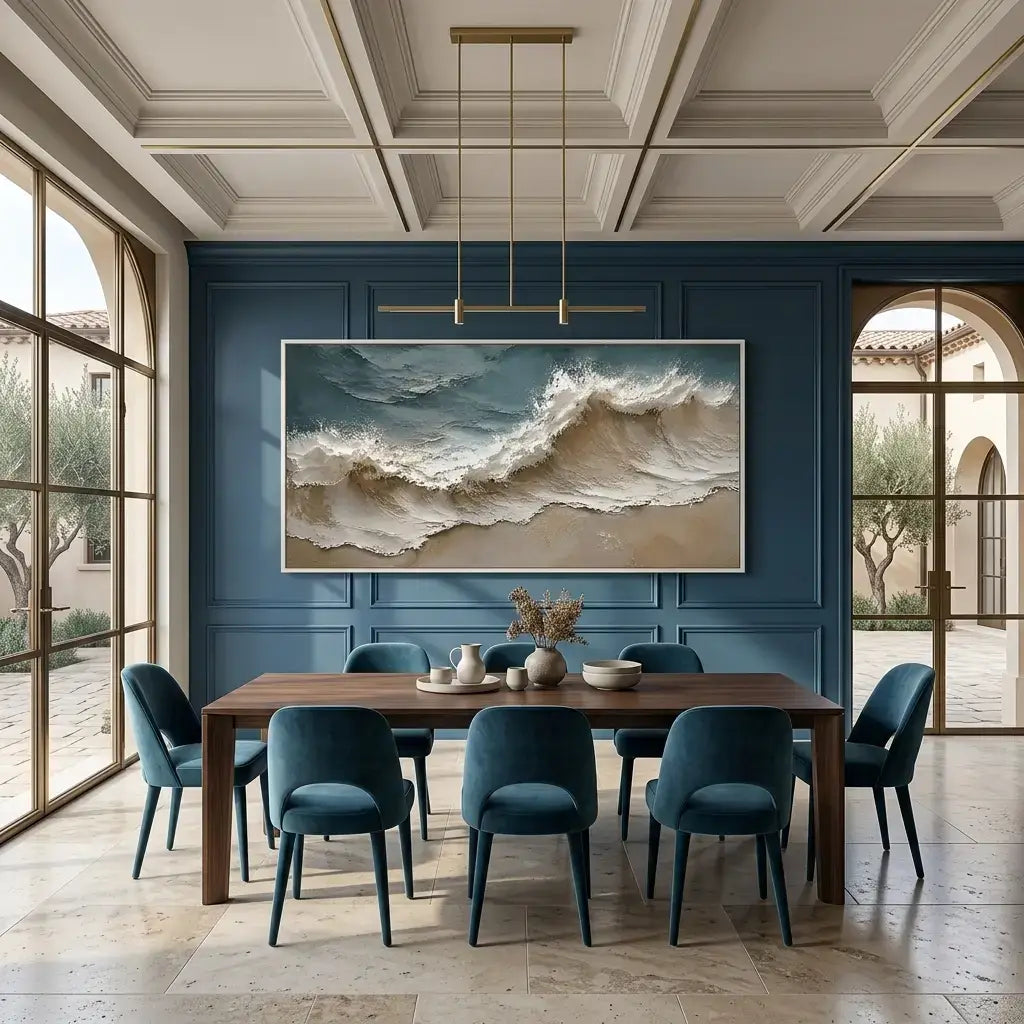 Rolling Waves Canvas Art
