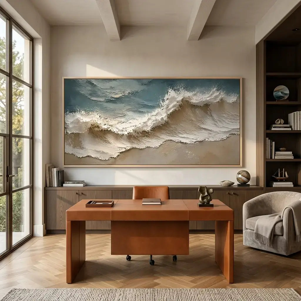 Rolling Waves Canvas Art