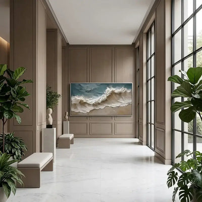 Rolling Waves Canvas Art