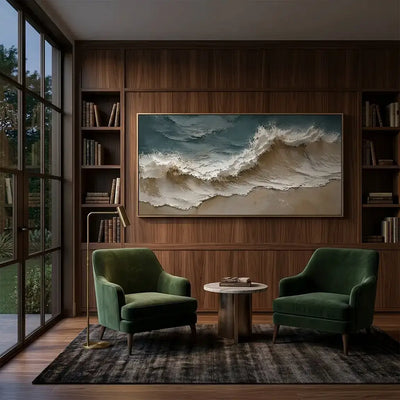 Rolling Waves Canvas Art