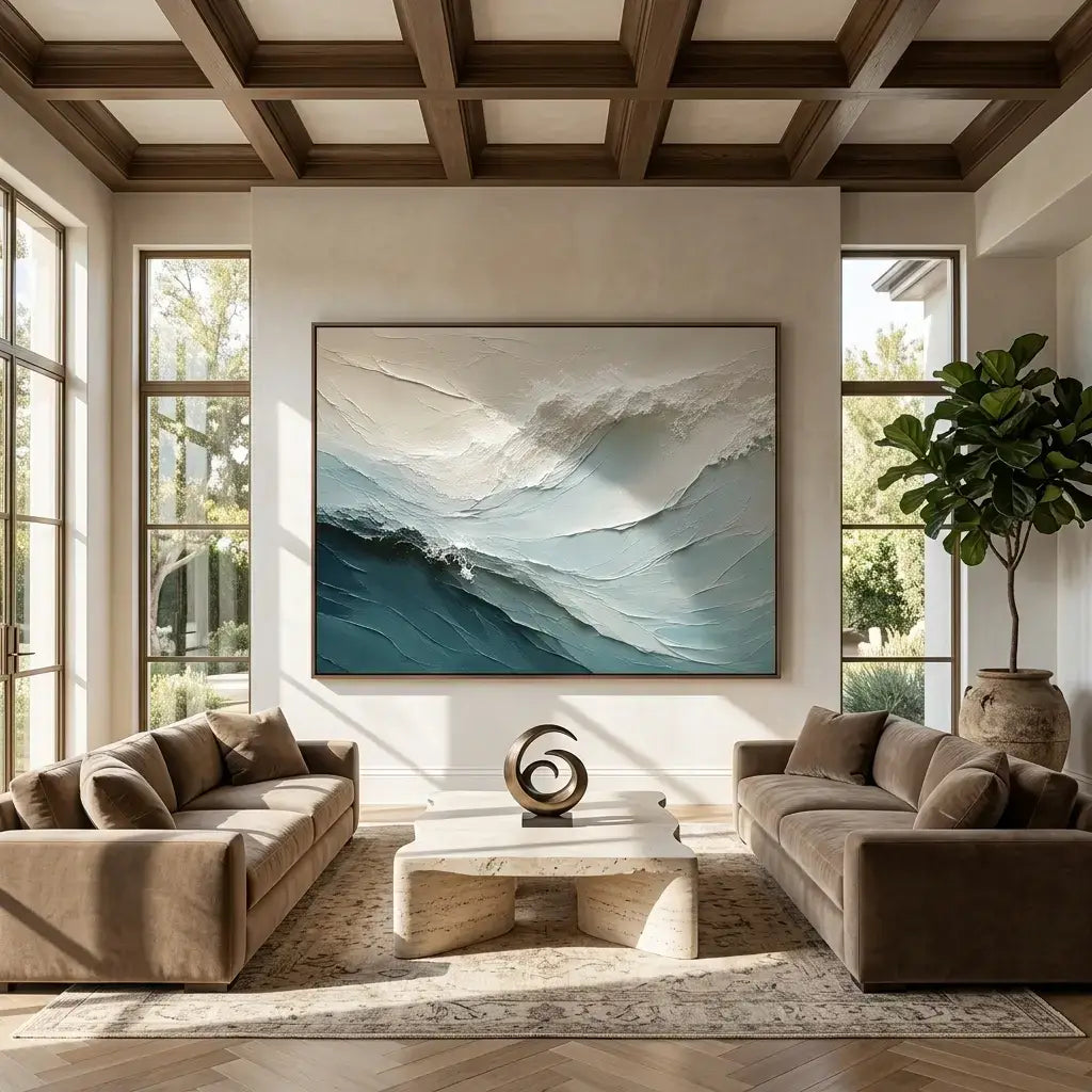 Ocean Crest Canvas Art