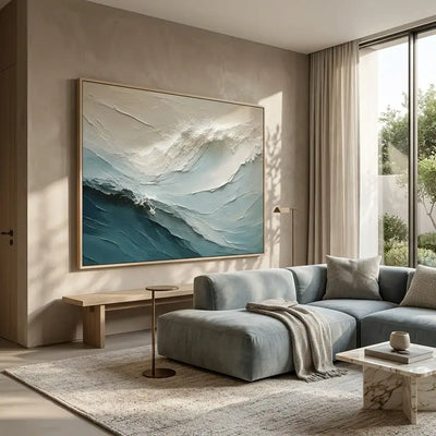 Ocean Crest Canvas Art