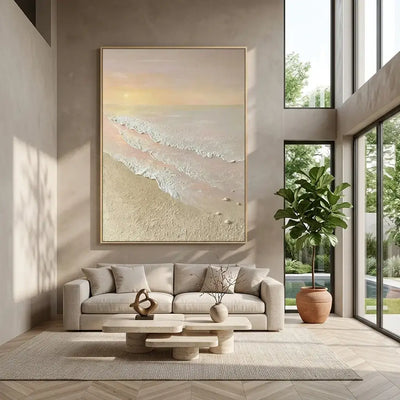Soft Shore Canvas Art