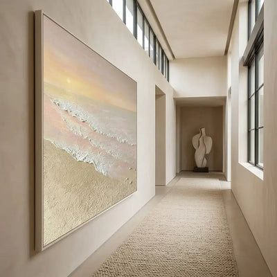 Soft Shore Canvas Art
