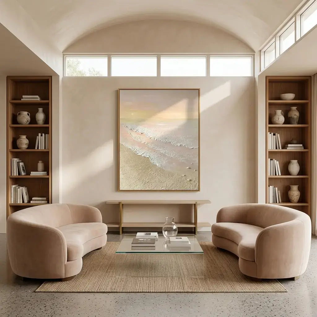Soft Shore Canvas Art