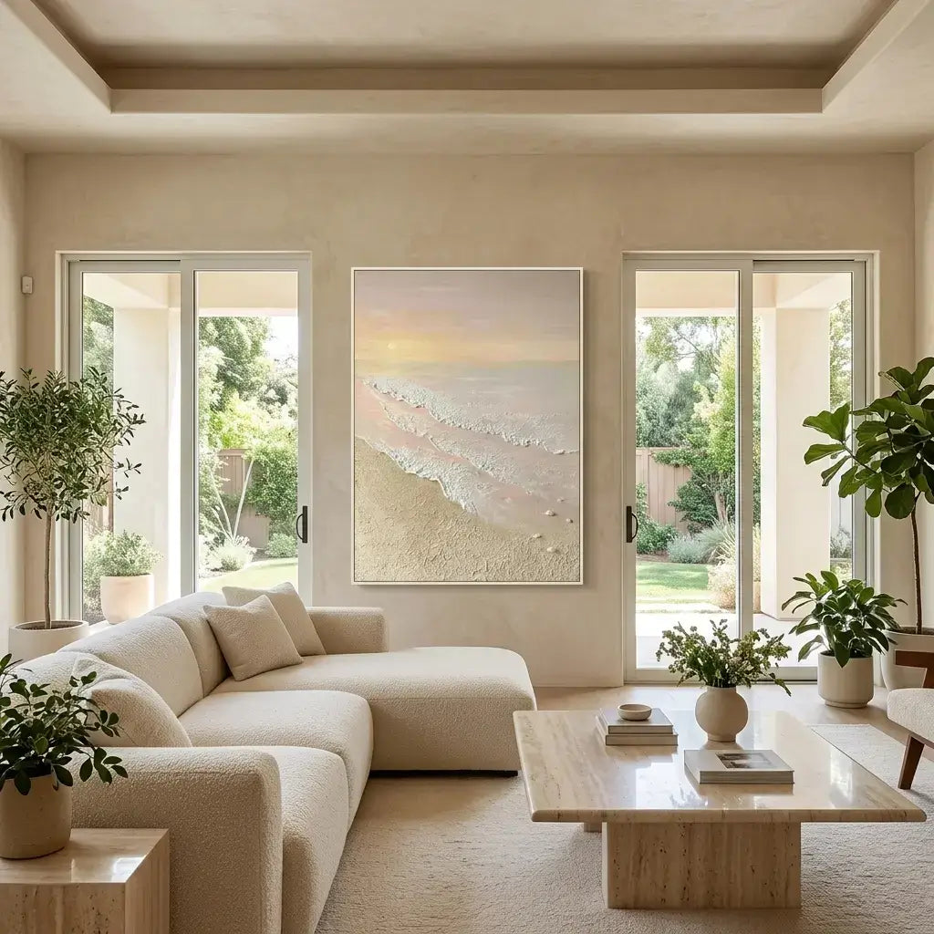 Soft Shore Canvas Art