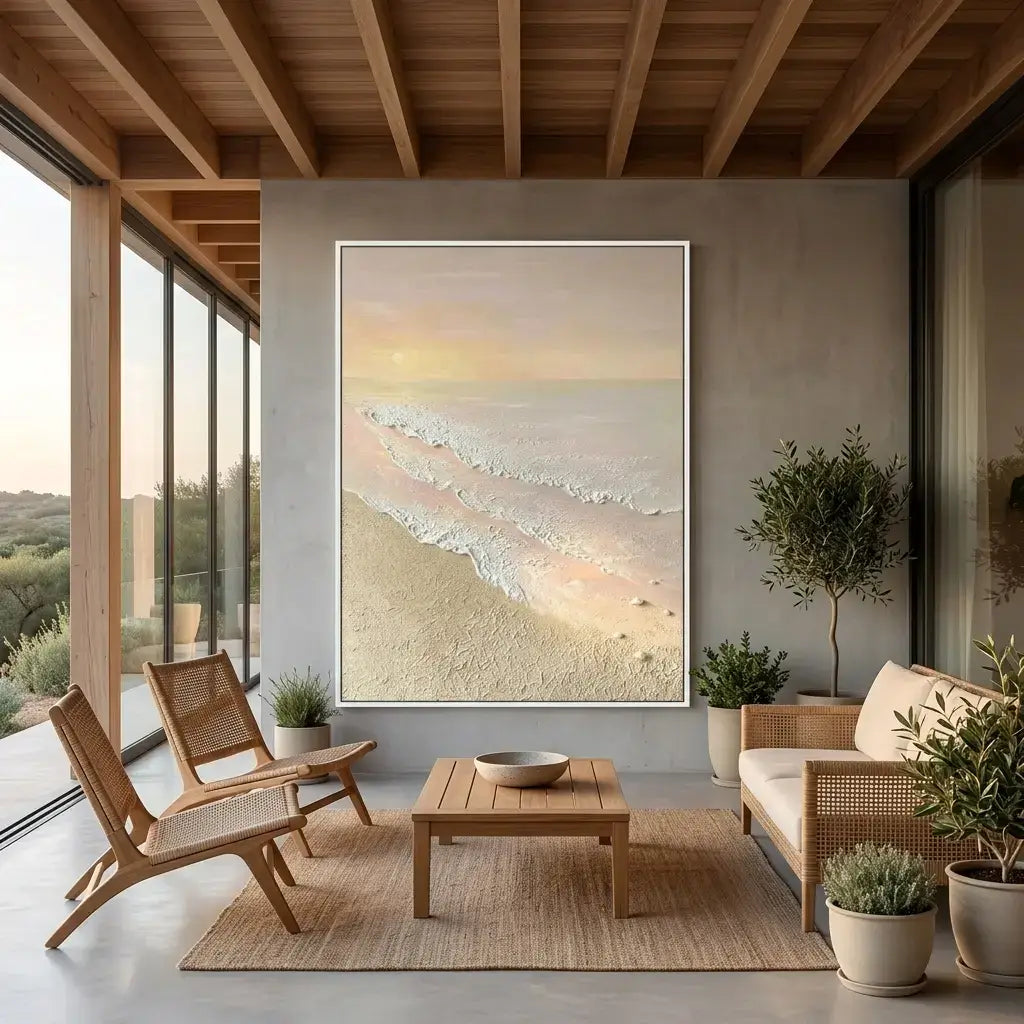 Soft Shore Canvas Art