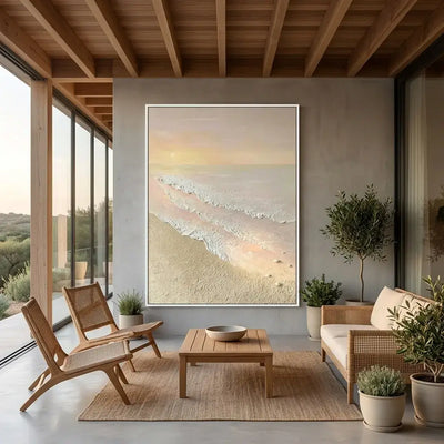 Soft Shore Canvas Art