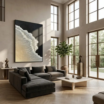 Sandy Current Canvas Art