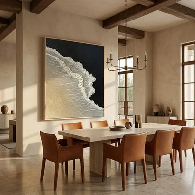 Sandy Current Canvas Art