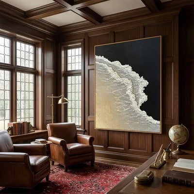 Sandy Current Canvas Art