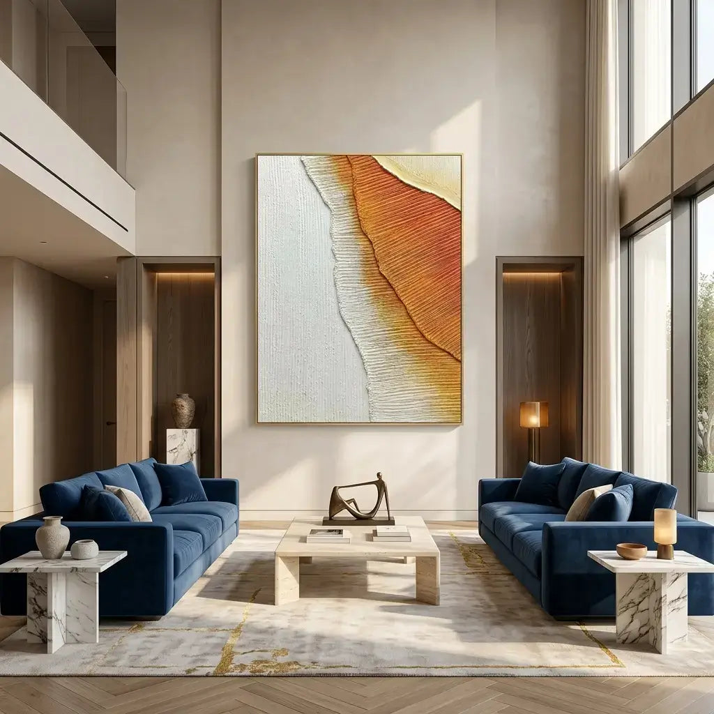 Amber Shore Canvas Art