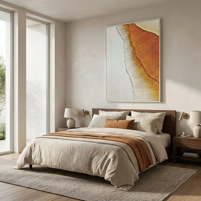 Amber Shore Canvas Art