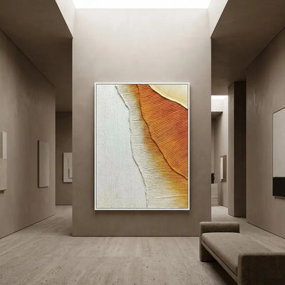 Amber Shore Canvas Art