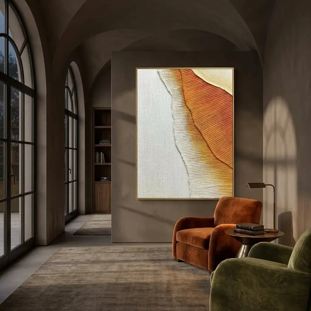 Amber Shore Canvas Art