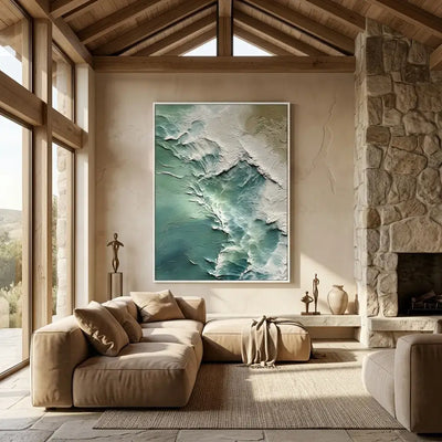 Seafoam Canvas Art