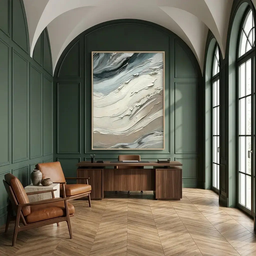 Coastal Flow Canvas Art