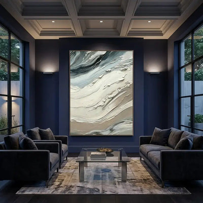 Coastal Flow Canvas Art